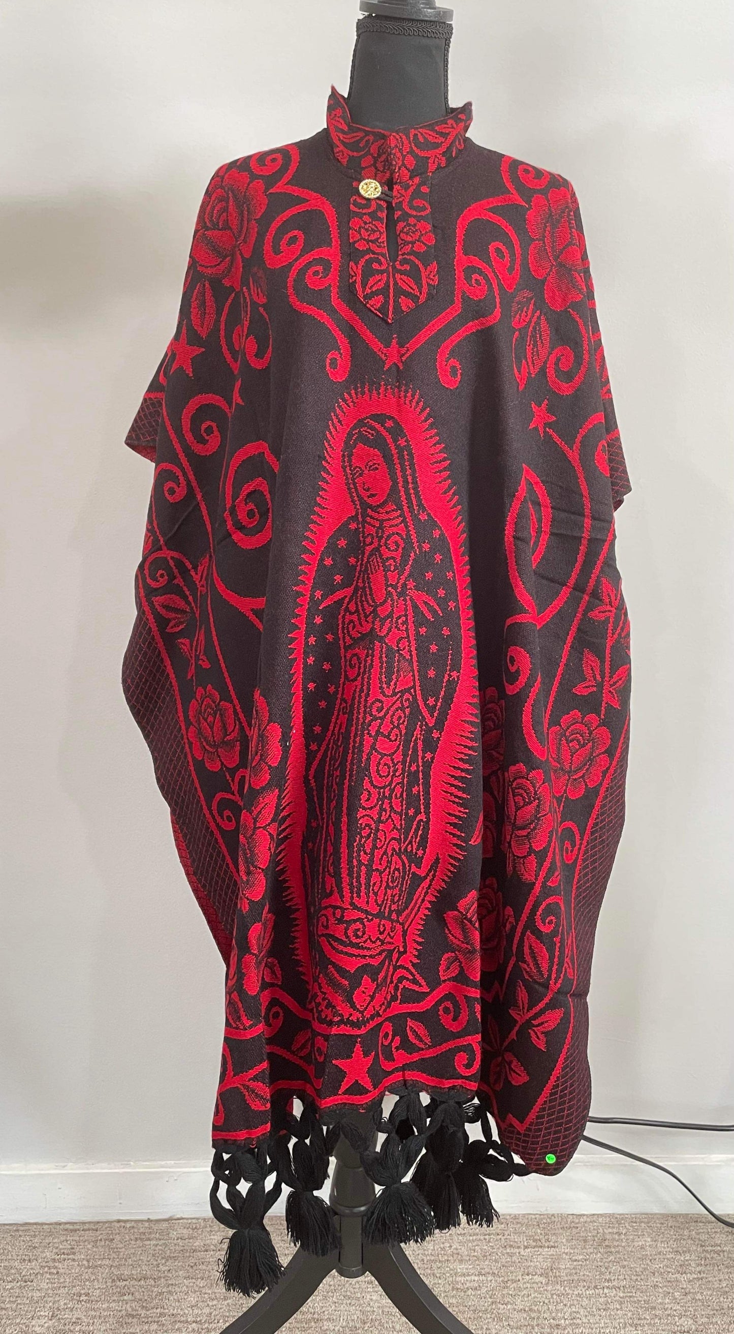 VIRGEN MARY MEXICAN PONCHO